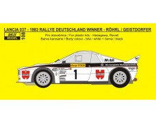 Decal – Lancia 037 ADAC Deutschland Rallye 1983 winner - LIMITED